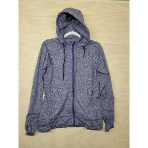 Outdoor Research Women's SZ M Melody Hoodie Thumbholes Blue Zip Pockets